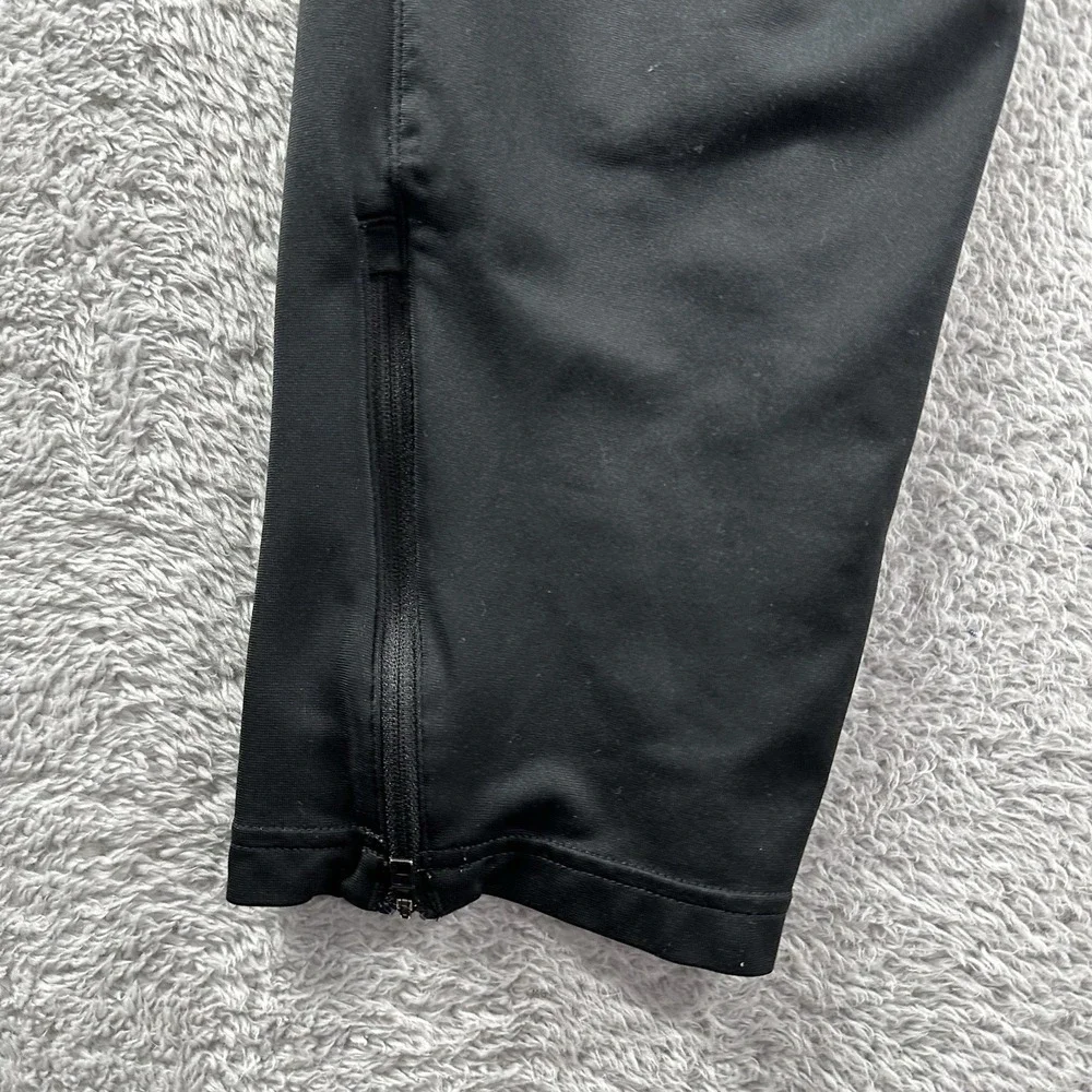 Reebok Track Pants Mens XXL 2XL Black Straight Speed Wick Athletic‎ Basketball